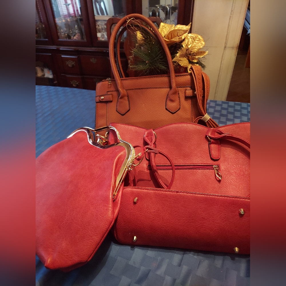 Ladies handbags new without tags 3 for $75